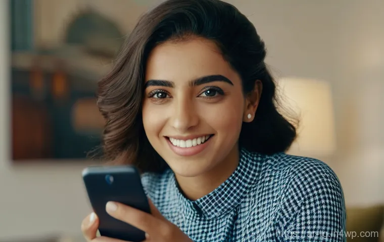 숏폼 콘텐츠 제작 경험 공유 및 피드백 수집 - A vibrant, close-up shot of a young Arab woman, in her mid-20s, with expressive, wide eyes and a gen...