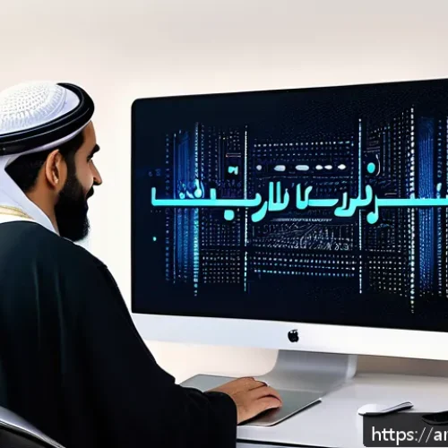 Home 17 숏폼 콘텐츠의 국제적 트렌드 분석 - A dynamic scene depicting a modern Arab content creator in a cozy, well-lit studio adorned with trad...